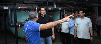   وزير الشباب يتفقد المنشآت الرياضية بجنوب سيناء