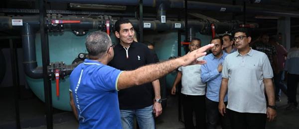 وزير الشباب يتفقد المنشآت الرياضية بجنوب سيناء