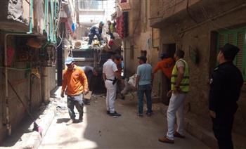   حملة مكبرة لمكافحة ظاهرة النباشين بنطاق حي شرق بالإسكندرية