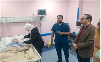 سلامة المرضى أولًا.. مرور صباحي لوكيل المديرية على أقسام الرعاية والطوارئ بالقناطر الخيرية