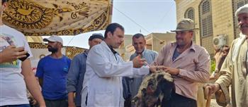   محافظ الدقهلية يتابع القوافل البيطرية لدعم الثروة الحيوانية وتقديم الرعاية اللازمة