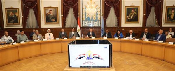 محافظ القاهرة يعقد اجتماعًا موسعًا  لمتابعة ملف التصالح على مخالفات البناء