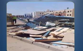   كشف ملابسات فيديو إزالة كشك مخالف بمدينة بدر