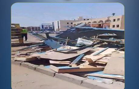 كشف ملابسات فيديو إزالة كشك مخالف بمدينة بدر