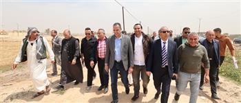 جولات ميدانية مكثفة لرئيس صرف الإسكندرية بالعامرية