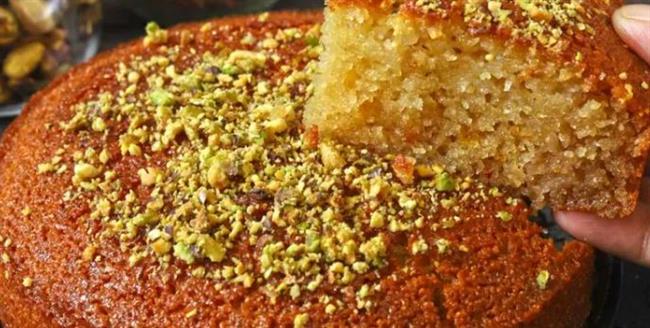 طريقة عمل كيك السميد الصحي بدون سكر