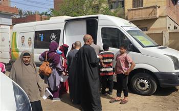 الغربية .. قافلة طبية لقرية إبيج بـ كفر الزيات