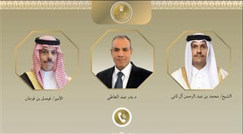 وزير الخارجية يبحث مع نظيريه السعودي والقطري مسار المفاوضات الأمريكية – الإيرانية