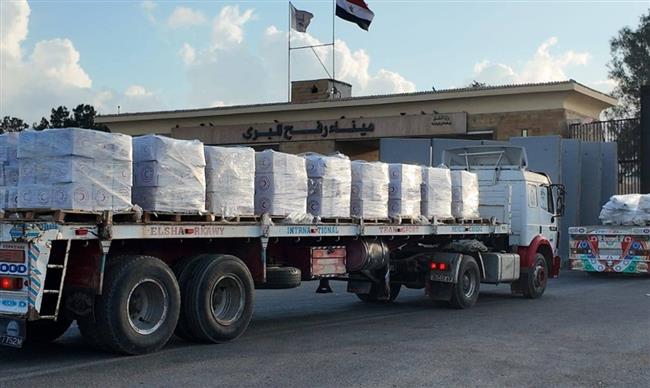 الهلال الأحمر المصري يكثف جهوده الإنسانية لدعم غزة