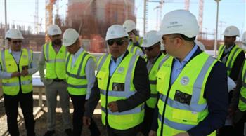   وزير الكهرباء يتابع سير العمل بمشروع المحطة النووية بالضبعة  