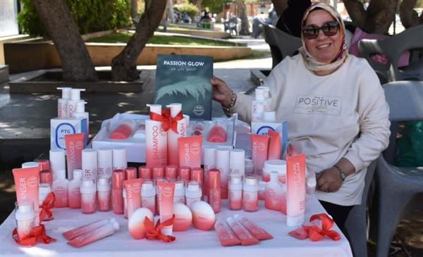 انطلاق معرض انتاج سيدات نادي سموحة الرياضي بالإسكندرية