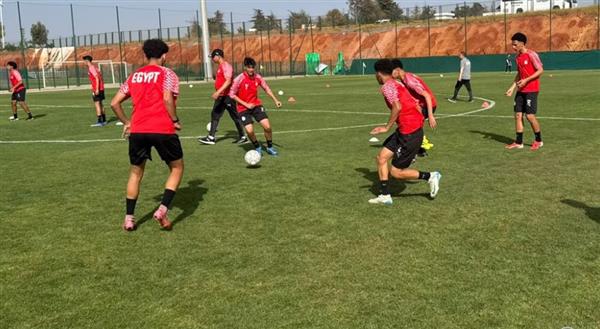منتخب الناشئين يستأنف تدريباته استعدادًا لمواجهة كوت ديفوار