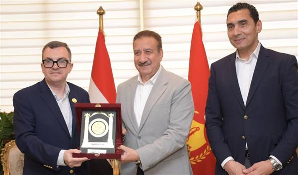 محافظ بورسعيد يستقبل وزيري التخطيط والرياضة في جولة ميدانية