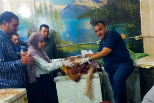 أسيوط: ضبط 3 أطنان لحوم ودواجن فاسدة بمخزن غير مرخص