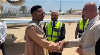   محمد رمضان يصل بغداد لحضور عرض فيلم أسد