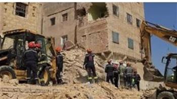   ارتفاع حصيلة ضحايا انهيار مبنى سكني في المغرب