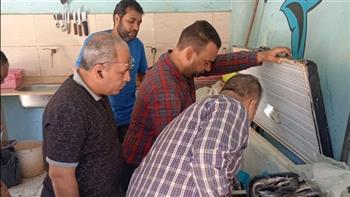 قبل عيد الأضحى.. ضبط سجائر مهربة ولحوم وأسماك فاسدة بالغربية
