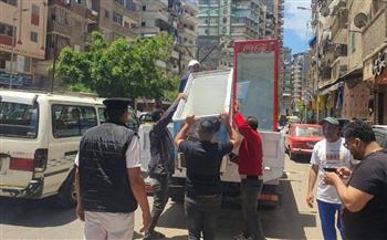   محافظ الإسكندرية يوجه باستمرار حملات إزالة الإشغالات بالأحياء