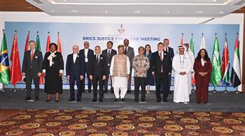  وزير العدل يشارك في اجتماع وزراء العدل لدول تجمع بريكس