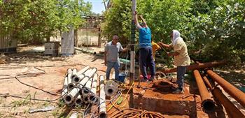   مياه الوادي الجديد تعيد تشغيل محطة الفرافرة