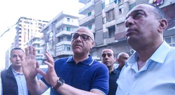   محافظ الإسكندرية :" الرصيف حق أصيل للمواطن"