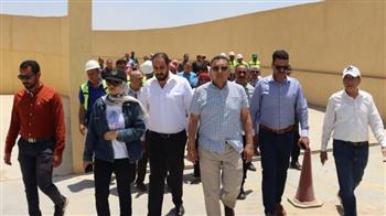   محافظ القليوبية يتفقد المحطة الوسيطة لجمع المخلفات بالخانكة