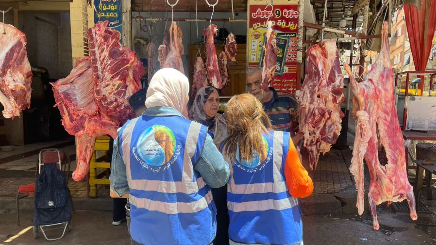 «صرف الإسكندرية» تواصل توعية المواطنين بطرق التخلص الآمن من مخلفات الأضاحي