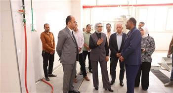   محافظ الوادي الجديد تتابع جاهزية مجزر الخارجة المطور 