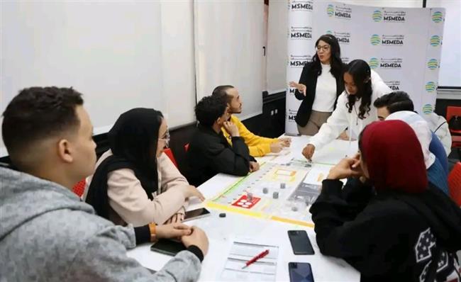 جهاز تنمية المشروعات  تنظيم ورشة عمل  "محاكاة الأعمال" المعتمد من البنك المركزي المصري