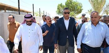محافظ جنوب سيناء يتفقد معهد بحوث الصحراء ويدعم التنمية الزراعية المستدامة