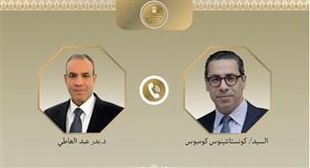   وزير الخارجية ونظيره القبرصي يبحثان تعزيز التعاون والتنسيق الإقليمي