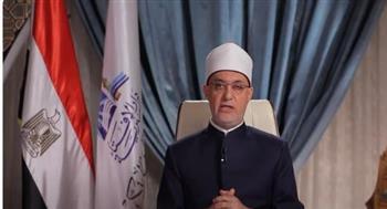 مفتي الجمهورية يهنئ الرئيس السيسي والشعب المصري بحلول عيد الأضحى