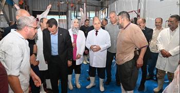 محافظ الغربية يتفقد مجزر شبشير ويعلن الذبح المجاني خلال العيد