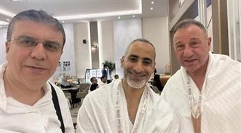 رفقة عمرو الليثي.. محمود الخطيب يؤدي مناسك الحج بالأراضي المقدسة