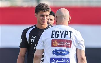   حمزة عبد الكريم لاعب برشلونة ينضم لمعسكر منتخب مصر
