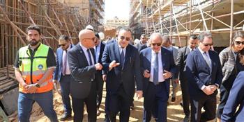   وزير التعليم العالي يتابع تنفيذ الحرم الجديد للجامعة الأهلية الفرنسية