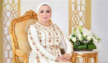   السيدة انتصار السيسي تهنئ الشعب المصري بمناسبة عيد الأضحى المبارك