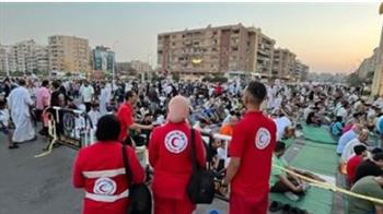  الهلال الأحمر المصري يدفع بـ171 فرقة طوارئ لتأمين احتفالات عيد الأضحى