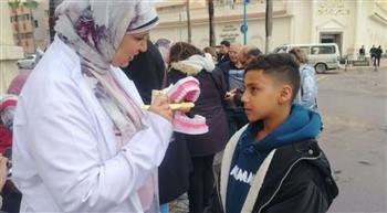   انتشار الفرق الطبيه بالحدائق والمتنزهات في أول أيام العيد بالإسكندرية