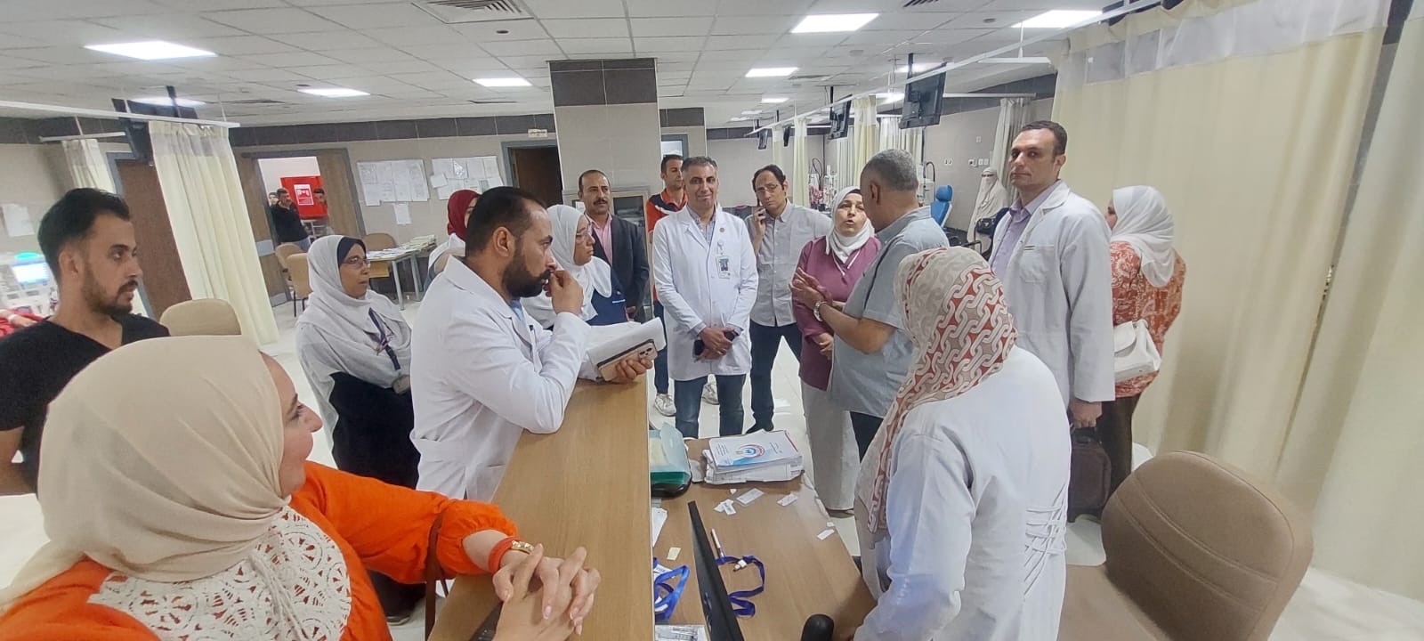 وكيل صحة الغربية يتفقد مستشفى طنطا العام لمتابعة انتظام العمل والخدمات الطبية