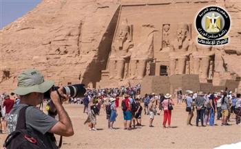   7 % زيادة في عدد السياح الوافدين لمصر منذ بداية العام وحتى نهاية أبريل 2026