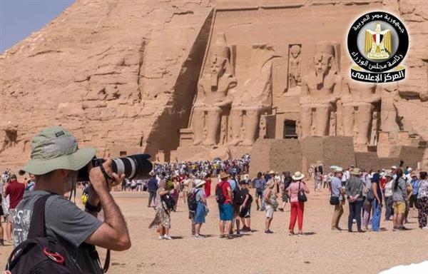 7 % زيادة في عدد السياح الوافدين لمصر منذ بداية العام وحتى نهاية أبريل 2026
