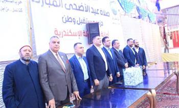 «مستقبل وطن» بالإسكندرية يشارك المواطنين والأطفال فرحة عيد الأضحى