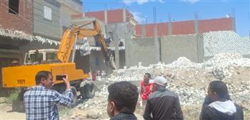   ​ حملات مكبرة للتصدي للبناء المخالف وإزالة التعديات بأحياء الإسكندرية