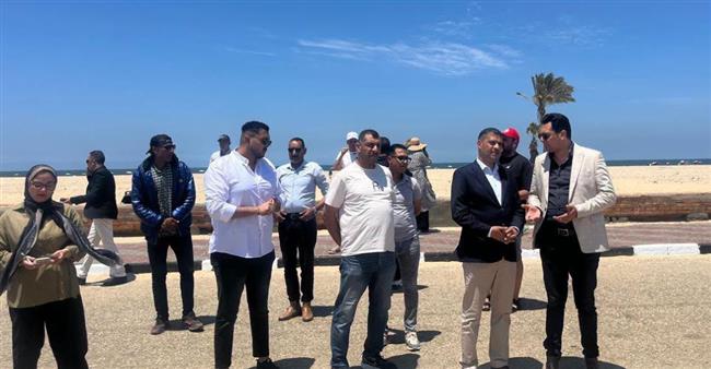 نائب محافظ الدقهلية يتفقد مدينة جمصة 