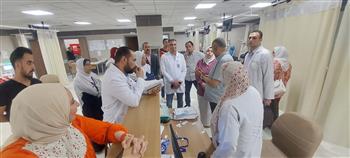   وكيل صحة الغربية يتفقد مستشفى طنطا العام لمتابعة انتظام العمل والخدمات الطبية