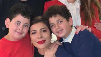   أصالة تحتفل بعيد ميلاد نجليها