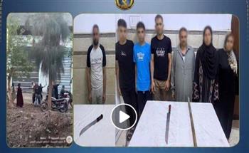 القبض على طرفي مشاجرة بالشرقية وإحالة الواقعة للتحقيق