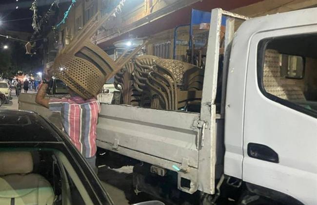 الجيزة تواصل حملات رفع الإشغالات بالعمرانية