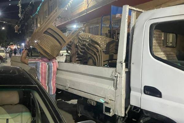 الجيزة تواصل حملات رفع الإشغالات بالعمرانية
